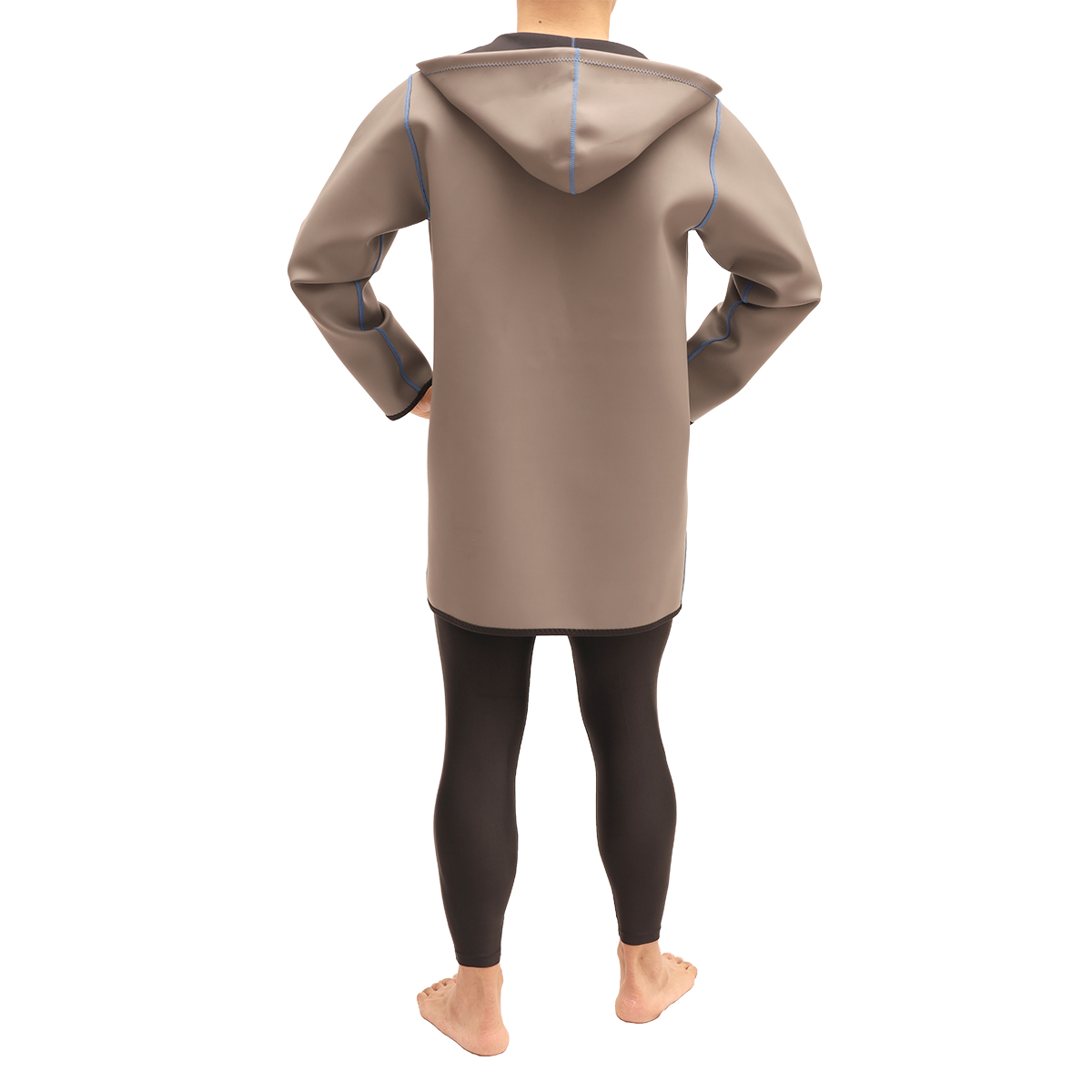 3mm滑面潛水衣夾克 適合自由潛水衝浪海釣船潛防風防水